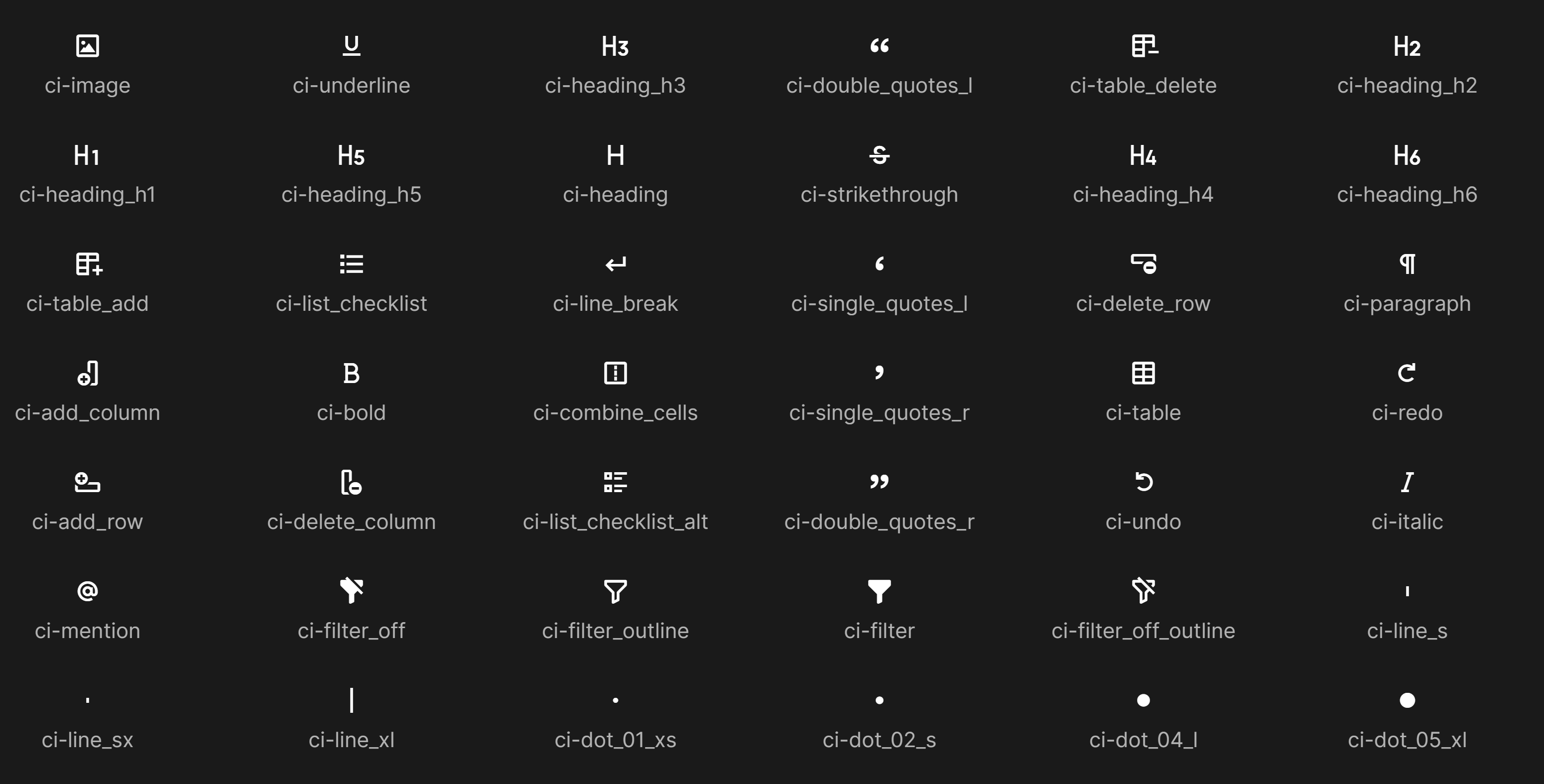 CSS Icons 1